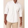 Men's Long Sleeve T-Shirt Fall Summer Casual Button Down Collar Solid Shirts Top Blouse with Pocket - 2 of 2