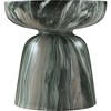 Meridian Furniture,Avellino Marble Finish Concrete End Table - 3 of 4