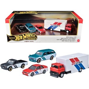 "BRE" Set of 4 pieces Series Hot Wheels "Premium" 2024 Series U Die Cast Model Cars by Hot Wheels - 1 of 3