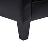 Kumasinova Modern Accent Chair,Comfy Reading Chair with PU Leather Upholstery,Office Chair with High Back,Arm Chair for Living Room,Bedroom&Office - 3 of 4