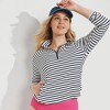 Lands' End Women's Long Sleeve Rash Guard Cover-up UPF 50 - 4 of 4