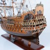 Soleil Royal Model Ship 33"H – Handcrafted Tall Ship with Brass Details by Old Modern Handicrafts - 3 of 4