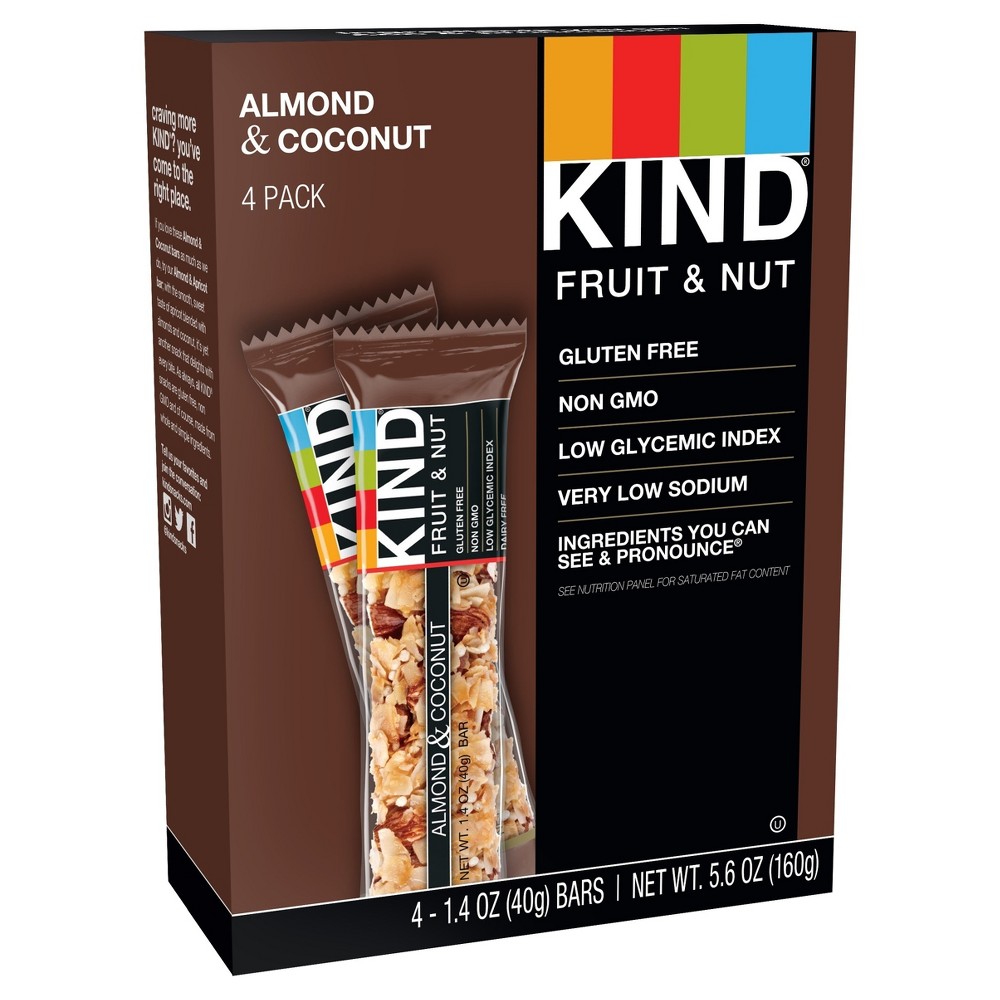 UPC 602652171635 product image for KIND Almond & Coconut Nutrition Bar - 4 Count | upcitemdb.com