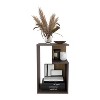 NicBex 25" High 3-Tier Shelf Side End Table,Dark Walnut Coffee Table End Table for Living Room,Bedroom - 3 of 4