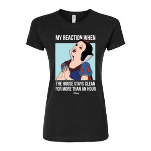 Women's - Disney - When The House is Clean Fitted Graphic T-Shirt - 1 of 3