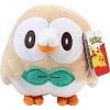Pokémon Legends: Arceus Starters Plush 3-Pack, 8" - Rowlet, Cyndaquil & Oshawott Stuffed Animal Toys - Officially Licensed - Gift for Kids - 3 of 4