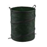 Leisure Sports Collapsible Trash Can With Zippered Lid