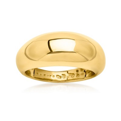 Ross-Simons Italian 14kt Yellow Gold Shiny Dome Ring