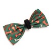 The Worthy Dog Holiday Festive Bones Bow Tie - Adjustable Pet Collar Accessory - 2 of 4