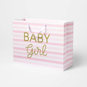 XS Pink 'Hello Baby' Gift Bag - Spritz™ - 1 of 3