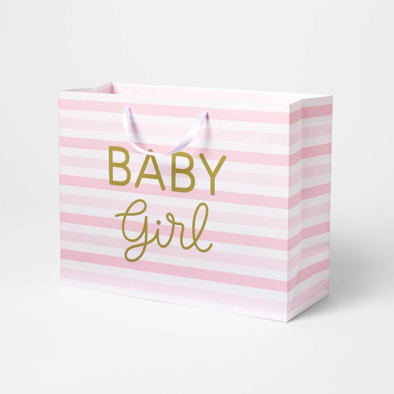XS Pink &#39;Hello Baby&#39; Gift Bag - Spritz&#8482;, 1 of 4