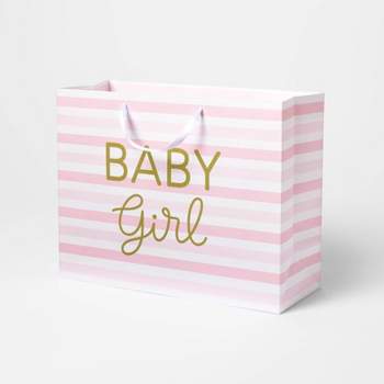 XS Pink 'Hello Baby' Gift Bag - Spritz™