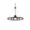 Elegant Lighting Thora 32 inch Pendant Light in Weathered Black - 3 of 4