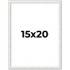 PosterPalooza | Textured White Picture Frame - UV Acrylic, Foam Board Backing, Hanging Hardware - 2 of 4
