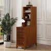 Accent Cabinet Modern with USB Port and 3 Drawers for Bedroom Corner 23.6in - 3irtyhousy - 2 of 4