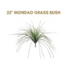 Floral Home 23" Mondao Grass Bush with 7 Realistic Sprays - 24-Piece - 2 of 2