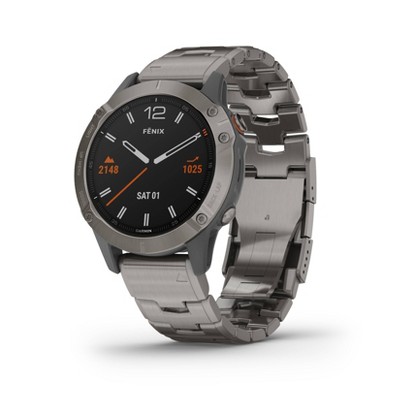 Garmin Fenix 6 Sapphire Titanium Gray 