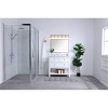 Elegant Lighting Ollie 5 light Chrome and Clear Crystals wall sconce - 2 of 4