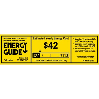 Panasonic W70 Series 65-Inch LED 4K Ultra HD Smart Fire TV