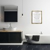 Stupell Industries Minimal Laundry Cleaning Symbols Floating Frame Canvas Art - 3 of 4