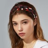 Unique Bargains Women's Leopard Pattern Knotted Headbands 1 Pc - 2 of 4