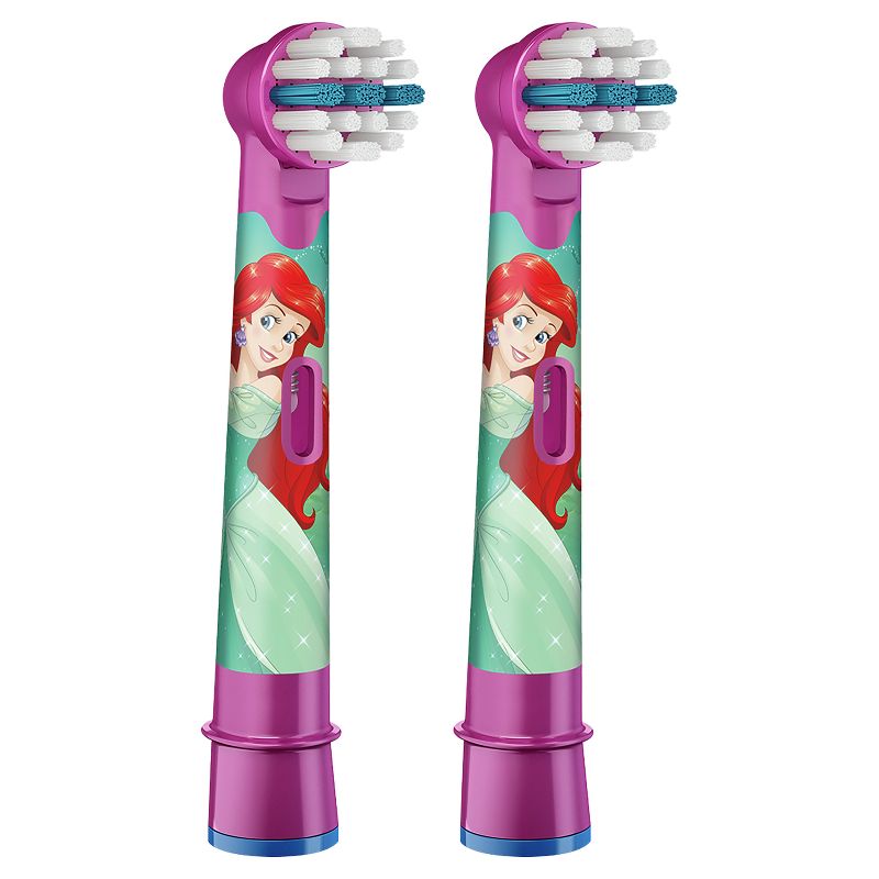 Oral-B Kids Extra Soft Replacement Brush Heads featuring Disney Princesses - 2ct, 3 of 7