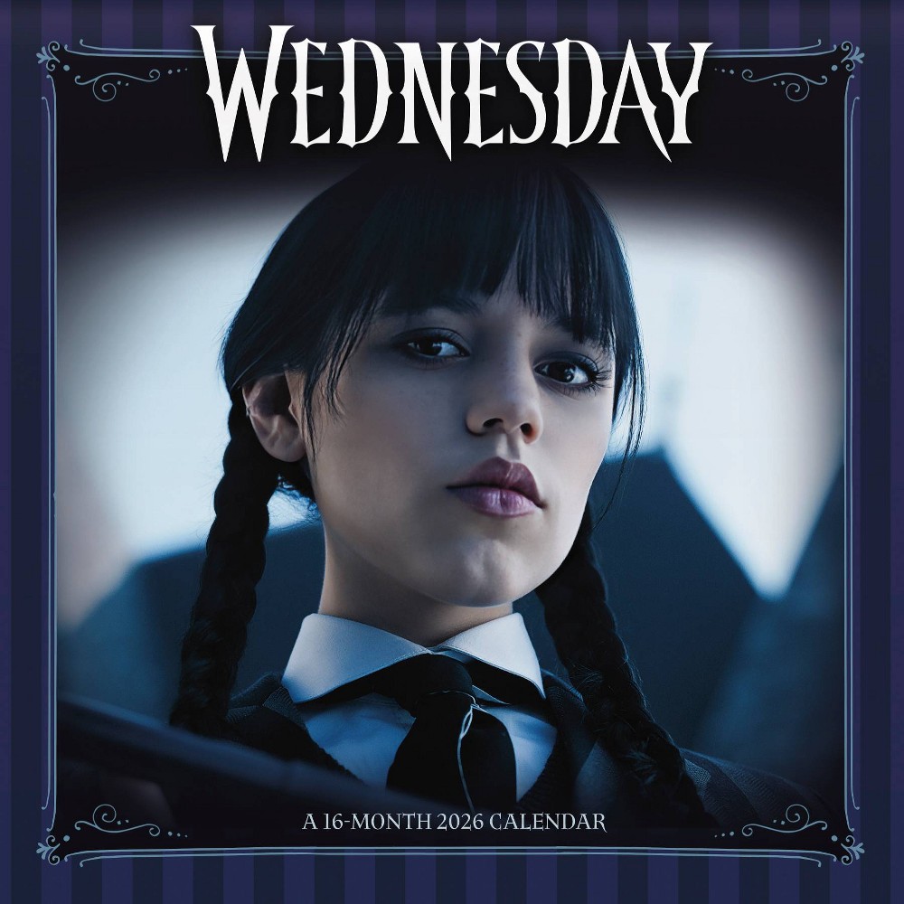 DateWorks 12"x12" 2026 Wednesday Wall Calendar