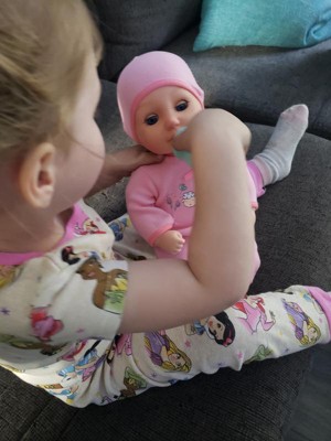 Baby Born My Real Baby Doll Annabell, Blue Eyes: Realistic Soft-Bodied Baby  Doll, Kids Ages 3+, Sound Effects, Drinks & Wets, Mouth Movements, Cries