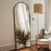 Damerin Freestanding Anti-rust 63x20 inch Metal Arch Full Length Mirror - 2 of 4