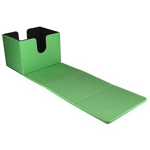 Ultra Pro - Vivid Alcove Edge Deck Box (Green) - Stores & Protects Up To 100 Standard Size Collectible Cards, Baseball Cards, Gaming Cards, Sports - 1 of 3