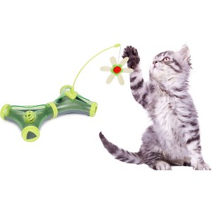 Pet Life Kitty-Tease Interactive Teaser Kitty Cat Puzzle Toy - 1 of 2