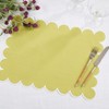 Saro Lifestyle Scalloped Hem Placemat (Set of 4) - 4 of 4