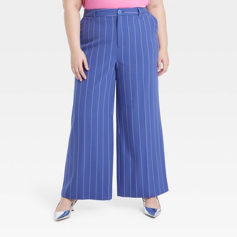 High Rise Wide-Leg Trousers