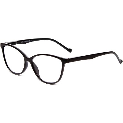 Calabria MDR8004 Ladies Cateye Full Rim Designer Reading Glasses Black 49 mm