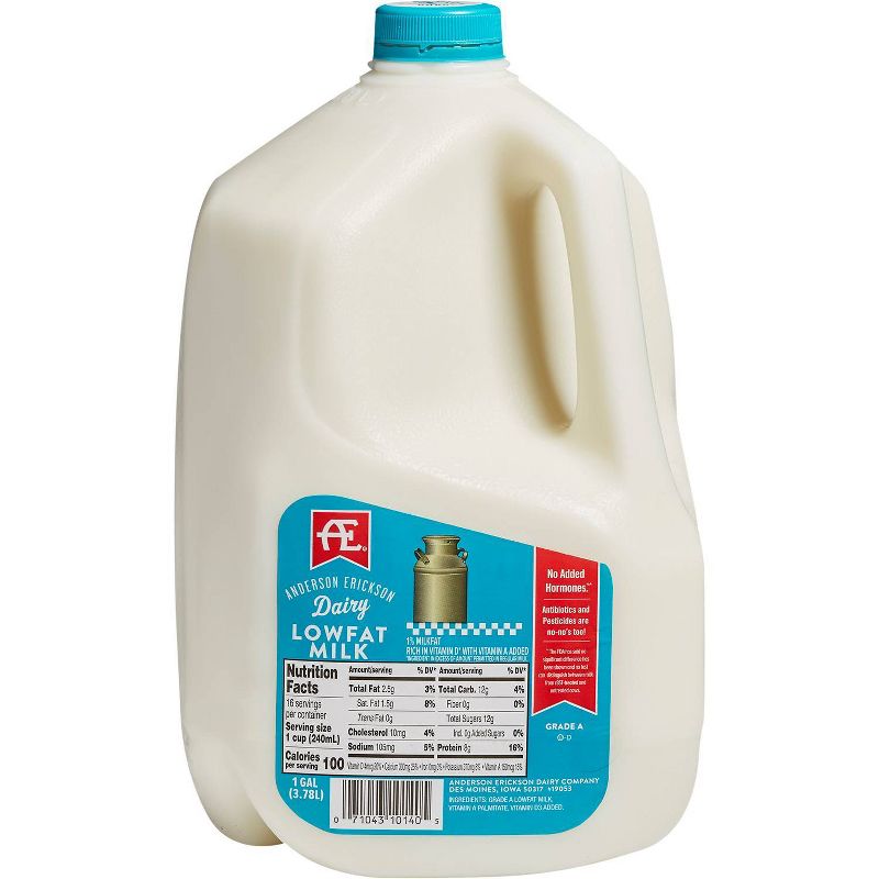 Anderson Erickson 1% Milk - 1gal, 1 of 4