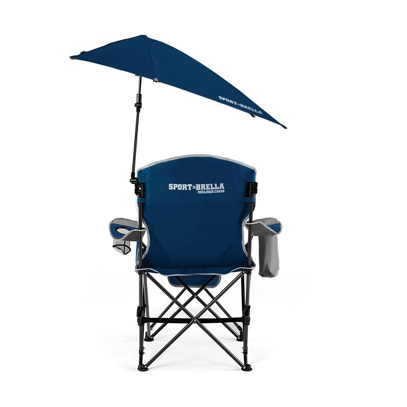 Sport-Brella Portable Recliner Chair - Midnight Blue, 3 of 10
