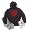 Simply Sage Market Women's Graphic Hoodie All You Need Is Love - 2 of 3
