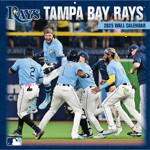 MLB Tampa Bay Rays 2025 12"x12" Team Wall Calendar - 1 of 4