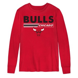 NBA Chicago Bulls Boys' Long Sleeve T-Shirt - 1 of 1