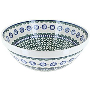 Blue Rose Polish Pottery 56 Ceramika Medium Serving Bowl - 1 of 1