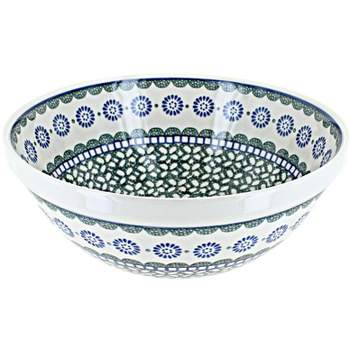 Blue Rose Polish Pottery 56 Ceramika Medium Serving Bowl