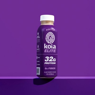 Koia Elite Coffee 32g Protein Plant-Based Shake - 12 fl oz