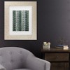 Trademark Fine Art - Pictufy Studio III Cactus Green Matted Framed Art - 2 of 4