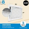 Simply Air Filter, MERV 8, 6 Pack, Furnace Air Filter for HVAC - 2 of 4