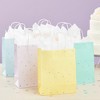 Blue Panda 36 Pack Medium Pastel Polka Dot Paper Gift Bags with Handles, White Tissue Paper, 6 Colors, 10 x 8 x 4 In - 2 of 4