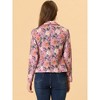 INSPIRE CHIC Women's Notched Lapel Open Front Business Casual Blazer - 4 of 4