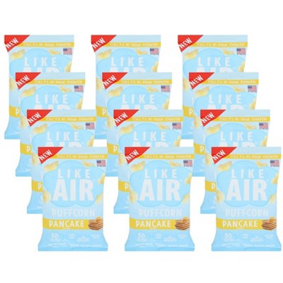 Like Air Puffcorn (Pancake) | 2 4oz Bags | 50 Calories Per Cup | Gluten  Free | Nothing Artificial