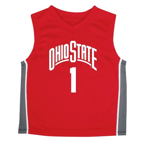 Ohio state best sale buckeyes basketball jersey