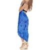 LA LEELA Women's Summer Bikini Wraps Beach Wrap Coverup Sarong Skirt Bathing suit Swimsuit Swimwear Cover Up for Women One Size Blue, Floral - 3 of 4