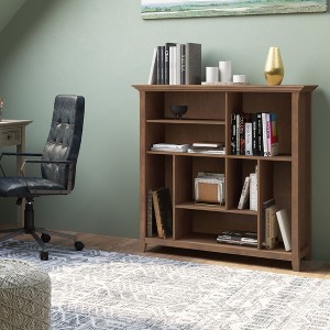 NicBex Bookcases for Living Room Modern 44" H 8 Multi Sized Cube Bookcase Storage Wood Bookshelves with Tapered Legs for Office Home - 1 of 4